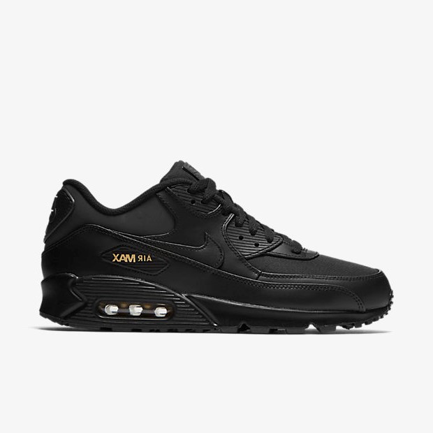 Nike air cheap max schwarz gold